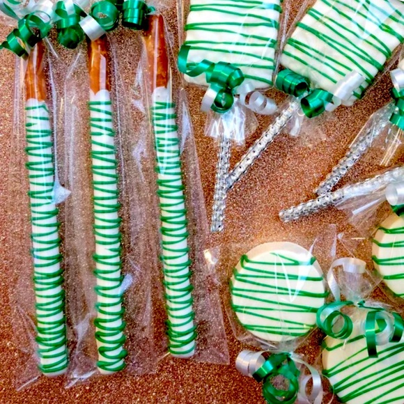 Assorted chocolate dipped treats